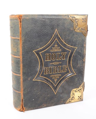 Lot 337 - 19TH CENTURY VICTORIAN 'THE ILLUSTRATED NATIONAL FAMILY BIBLE'