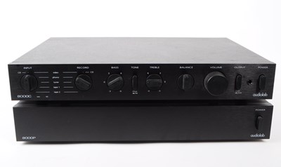 Lot 401 - AUDIOLAB 8000C PRE-AMP & 8000P POWER AMPLIFIER