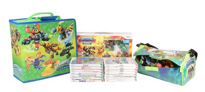 Lot 485 - GAMING - SKYLANDERS TOY-TO-LIFE VIDEO GAME FIGURES & GAMES