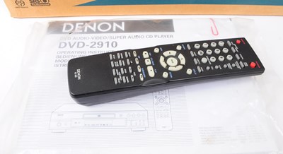 Lot 413 - DENON - TWO LATE 20TH CENTURY AV DVD PLAYERS