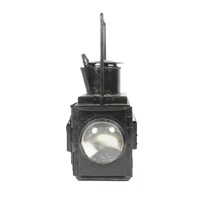 Lot 144 - B.R.(W) STEAM LOCOMOTIVE OIL LAMP WITH ANOTHER