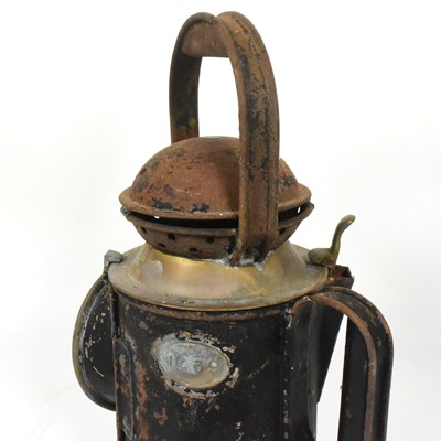Lot 144 - B.R.(W) STEAM LOCOMOTIVE OIL LAMP WITH ANOTHER