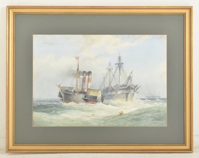 Lot 297 - WILLIAM FREDERICK MITCHELL (1845-1914) - MARITIME WATERCOLOUR PAINTING