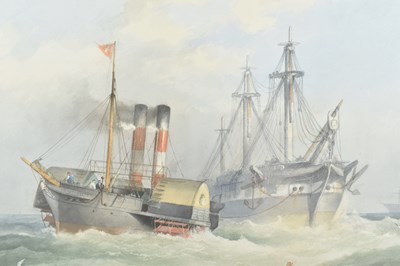 Lot 297 - WILLIAM FREDERICK MITCHELL (1845-1914) - MARITIME WATERCOLOUR PAINTING
