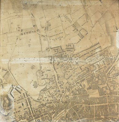 Lot 236 - EARLY 19TH CENTURY CITY PLAN OF THE CITY OF BRISTOL & ITS SUBURBS