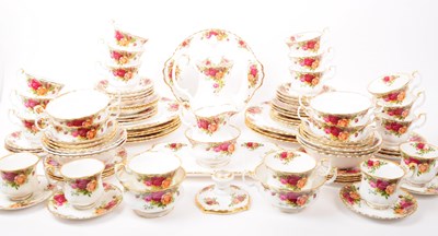 Lot 169 - ROYAL ALBERT - OLD COUNTRY ROSES - COLLECTION OF CHINA TEA SERVICE PIECES