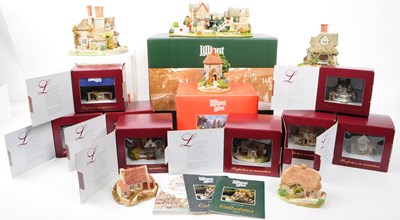 Lot 352 - LILLIPUT LANE - COLLECTION OF X14 MOSTLY BOXED FIGURES