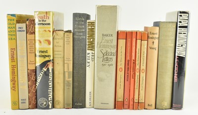 Lot 103 - HEMINGWAY, ERNEST. COLLECTION OF SEVENTEEN SMART EARLY EDITIONS IN DUST WRAPPERS