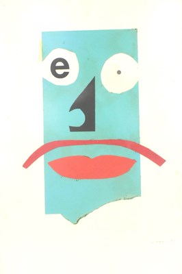 Lot 24 - TOM ECKERSLEY (1914-1997) - EXPERIMENTAL COLLAGE - 1980S