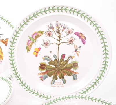 Lot 176 - PORTMEIRION - COLLECTION OF BOTANICAL GARDEN CERAMIC PLATES