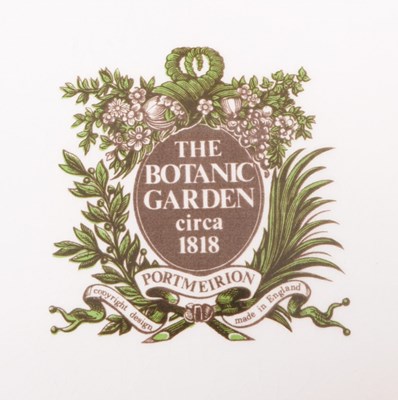 Lot 176 - PORTMEIRION - COLLECTION OF BOTANICAL GARDEN CERAMIC PLATES