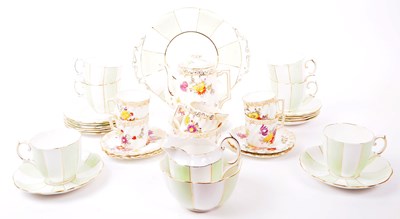 Lot 180 - ROYAL ALBERT - 20TH CENTURY 1950S PART TEA SET W/ ANOTHER