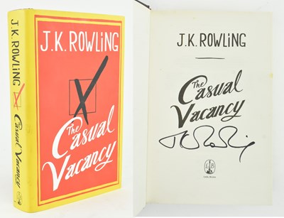 Lot 2 - ROWLING, J. K. 2012 THE CASUAL VACANCY SIGNED FIRST EDITION