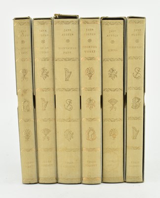 Lot 176 - FOLIO SOCIETY. SIX WORKS BY JANE AUSTEN IN INDIVIDUAL SLIPCASES