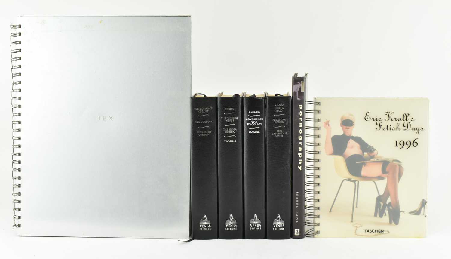 Lot 188 - EROTICA. MADONNA SEX & SIX OTHER EROTIC WORKS, TWO PHOTOGRAPHIC