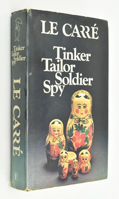 Lot 192 - LE CARRE, JOHN. 1974 TINKER TAILOR SOLDIER SPY FIRST EDITION IN CLIPPED DW