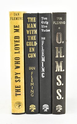 Lot 158 - FLEMING, IAN. COLLECTION OF FOUR EARLY IMPRESSIONS OF JAMES BOND NOVELS