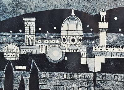 Lot 20 - JULIAN TREVELYAN (1910-1988) - FLORENCE AT NIGHT