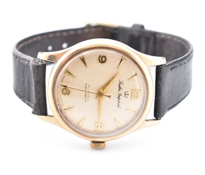 Lot 132 - 9CT GOLD SMITHS IMPERIAL GENTLEMAN'S WRISTWATCH