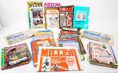 Lot 475 - FOOTBALL INTEREST - COLLECTION OF PROGRAMMES