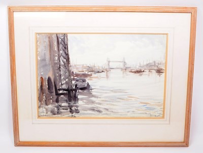 Lot 396 - OSMOND HICK BISSELL (1906 - 1968) - WATERCOLOUR PAINTING