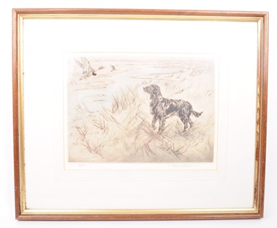 Lot 399 - HENRY WILKINSON (1921 - 2011) - 20TH CENTURY DOG ETCHING