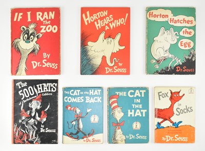 Lot 161 - DR. SEUSS. COLLECTION OF FIRST & EARLY EDS INCL. CAT IN THE HAT & HORTON HEARS A WHO