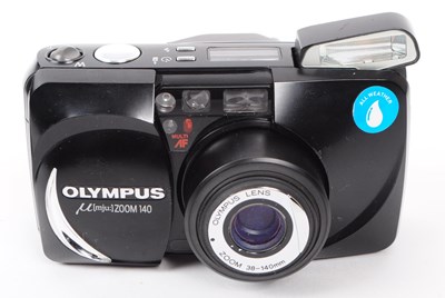 Lot 454 - OLYMPUS - TWO MJU CAMERAS