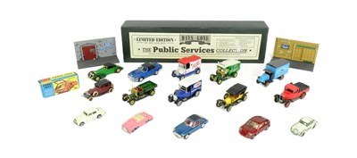 Lot 173 - DIECAST - COLLECTION OF VINTAGE DIECAST MODEL CARS