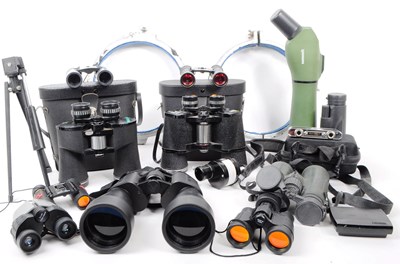 Lot 435 - COLLECTION OF BINOCULARS - INCLUDING SUMMIT FIELD MONOCULAR