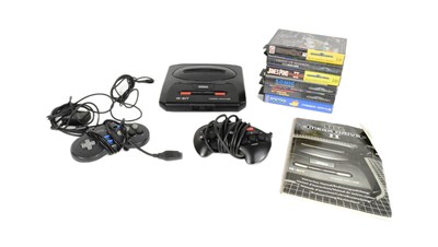 Lot 486 - RETRO GAMING - VINTAGE SEGA MEGA DRIVE II PLUS GAMES