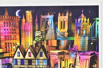 Lot 26 - KEITH DRURY (B. 1964) - BRISTOL MOONLIGHT FROM ' WHEN I DREAM ' SERIES