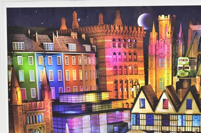 Lot 26 - KEITH DRURY (B. 1964) - BRISTOL MOONLIGHT FROM ' WHEN I DREAM ' SERIES
