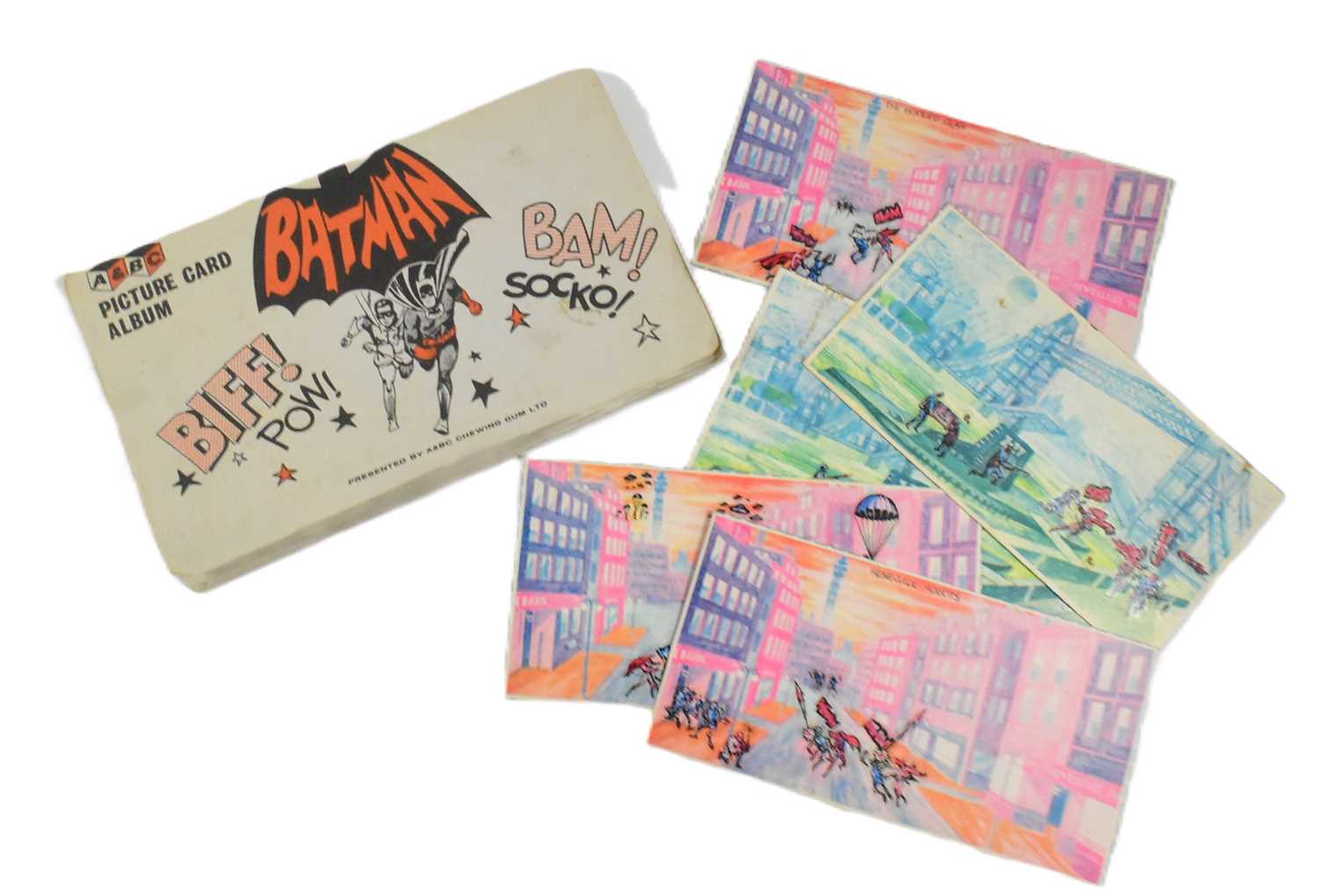 Lot 11 - BATMAN A&BC CHEWING GUM TRADE CARD ALBUM