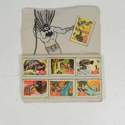 Lot 11 - BATMAN A&BC CHEWING GUM TRADE CARD ALBUM