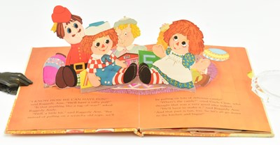 Lot 172 - CHILDREN'S LITERATURE. FOUR VINTAGE RAGGEDY ANN & RAGGEDY ANDY BOOKS