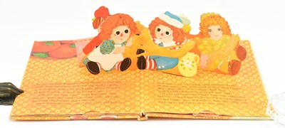 Lot 172 - CHILDREN'S LITERATURE. FOUR VINTAGE RAGGEDY ANN & RAGGEDY ANDY BOOKS