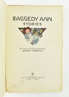 Lot 172 - CHILDREN'S LITERATURE. FOUR VINTAGE RAGGEDY ANN & RAGGEDY ANDY BOOKS