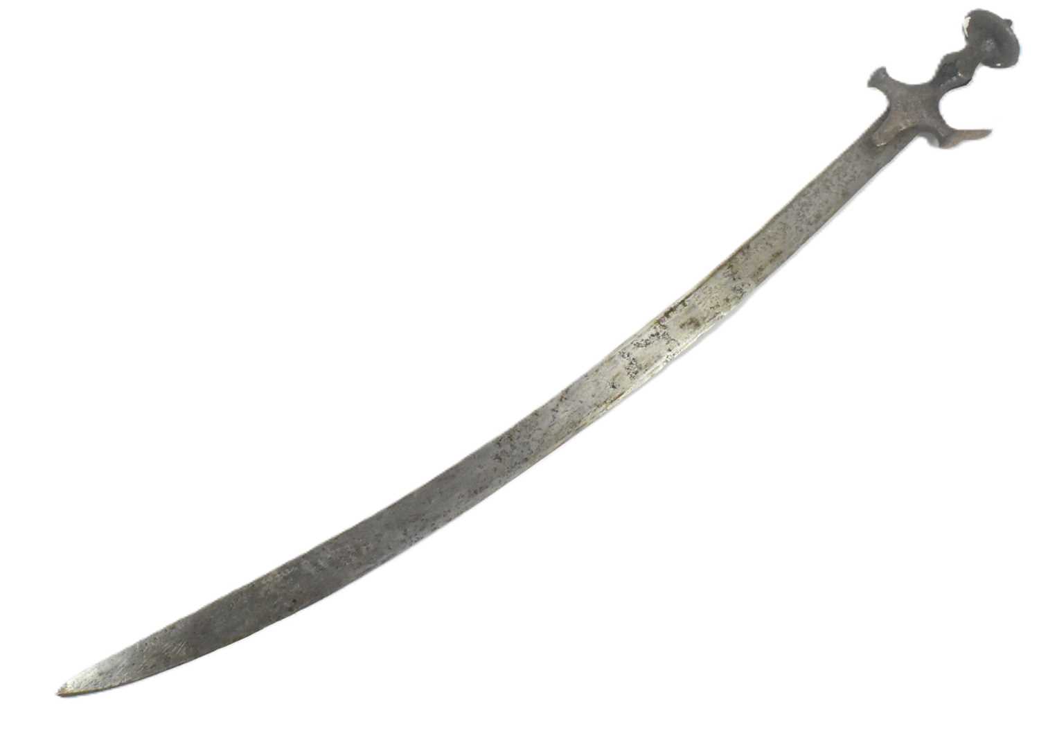 Lot 286 - 19TH CENTURY INDIAN TULWAR SWORD RELIC