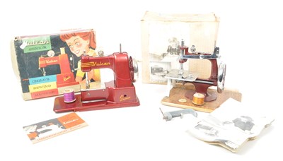 Lot 203 - TWO VINTAGE MID CENTURY CHILD'S SEWING MACHINES