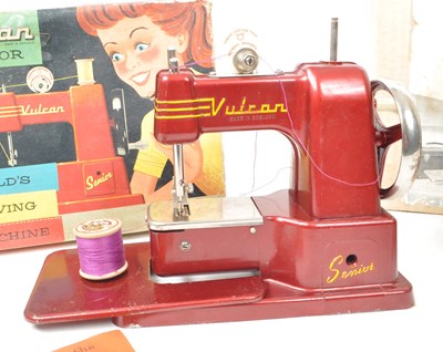 Lot 203 - TWO VINTAGE MID CENTURY CHILD'S SEWING MACHINES