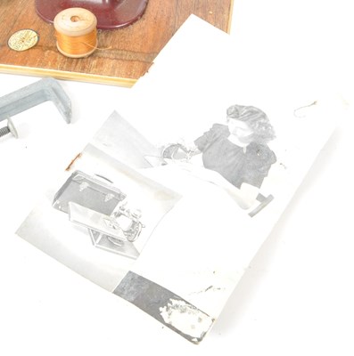 Lot 203 - TWO VINTAGE MID CENTURY CHILD'S SEWING MACHINES