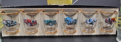 Lot 5 - COLLECTION OF VINTAGE LATE 20TH CENTURY LEMONADE GLASSWARE