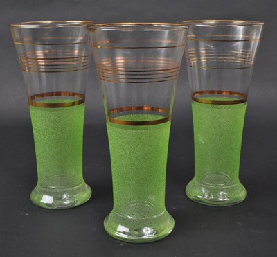 Lot 5 - COLLECTION OF VINTAGE LATE 20TH CENTURY LEMONADE GLASSWARE