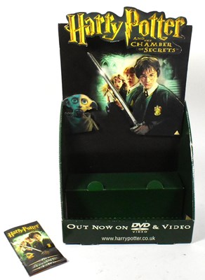 Lot 199 - HARRY POTTER AND THE CHAMBER OF SECRETS - ORIGINAL SHOP DISPLAY