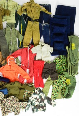 Lot 580 - ACTION MAN - COLLECTION OF VINTAGE ACTION MAN UNIFORM ACCESSORIES