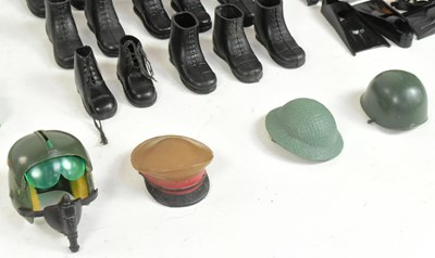 Lot 580 - ACTION MAN - COLLECTION OF VINTAGE ACTION MAN UNIFORM ACCESSORIES