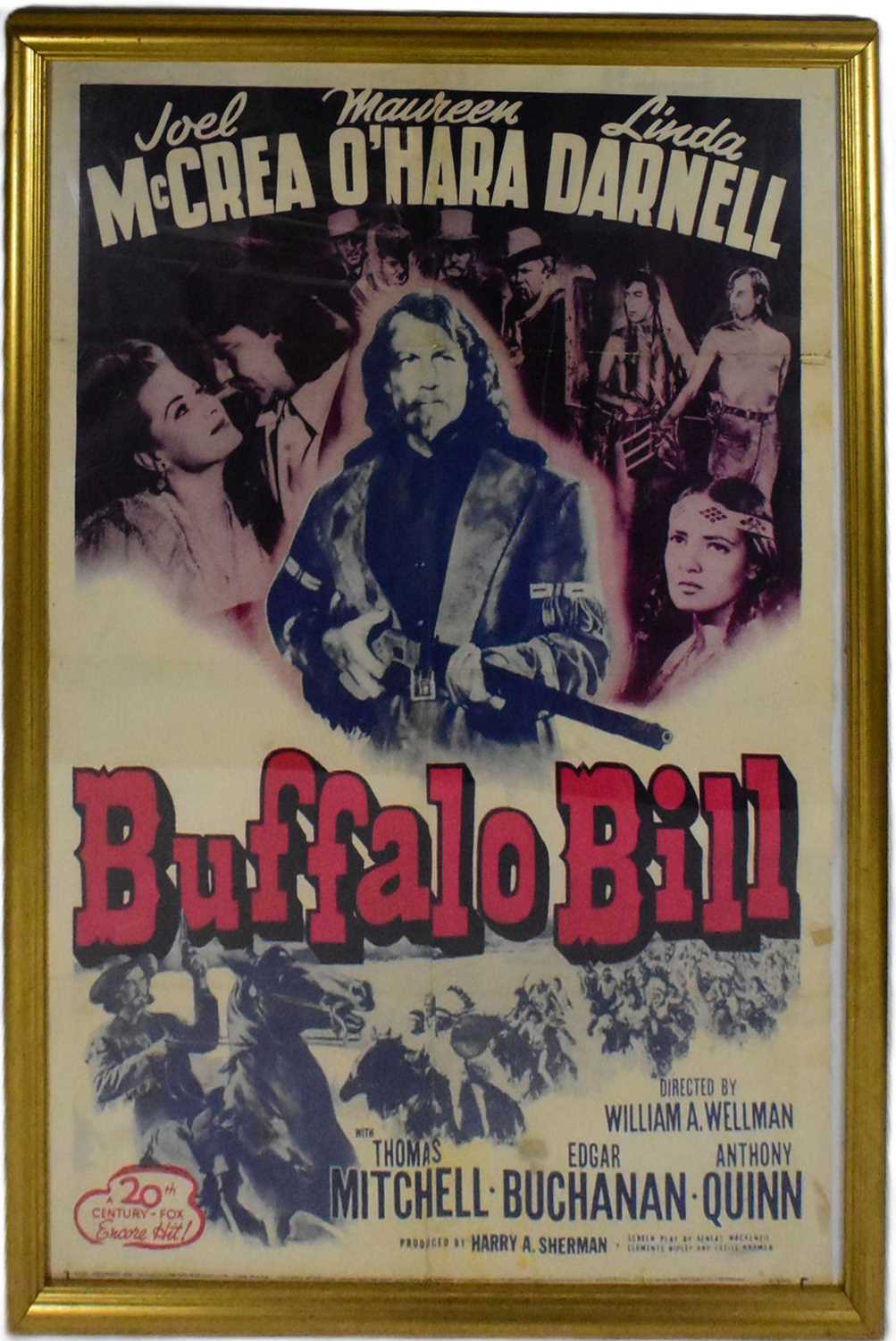 Lot 7 - BUFFALO BILL (1944) - ORIGINAL ONE SHEET MOVIE POSTER