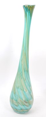 Lot 12 - TWO MID CENTURY GLASS VASES