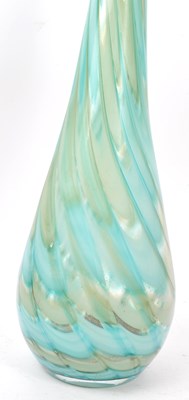 Lot 12 - TWO MID CENTURY GLASS VASES
